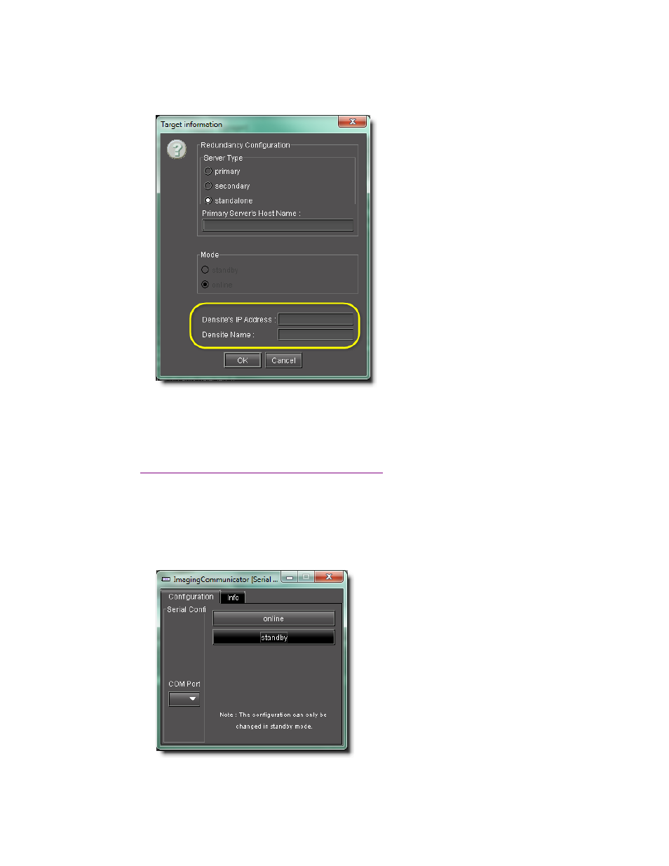 Configuring imaging communicator services | Grass Valley iControl Solo User Manual | Page 11 / 31