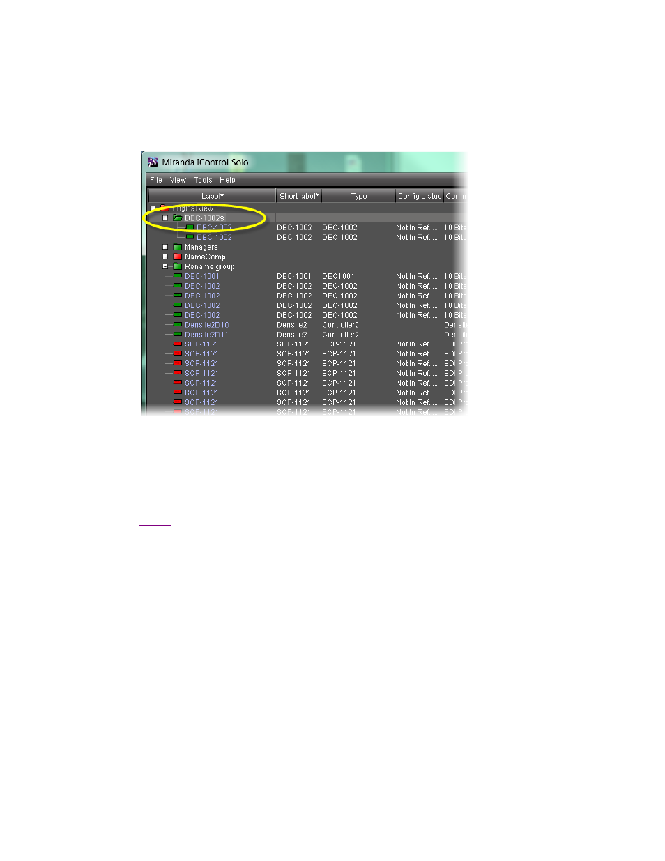 Views | Grass Valley iControl Solo User Manual | Page 19 / 31