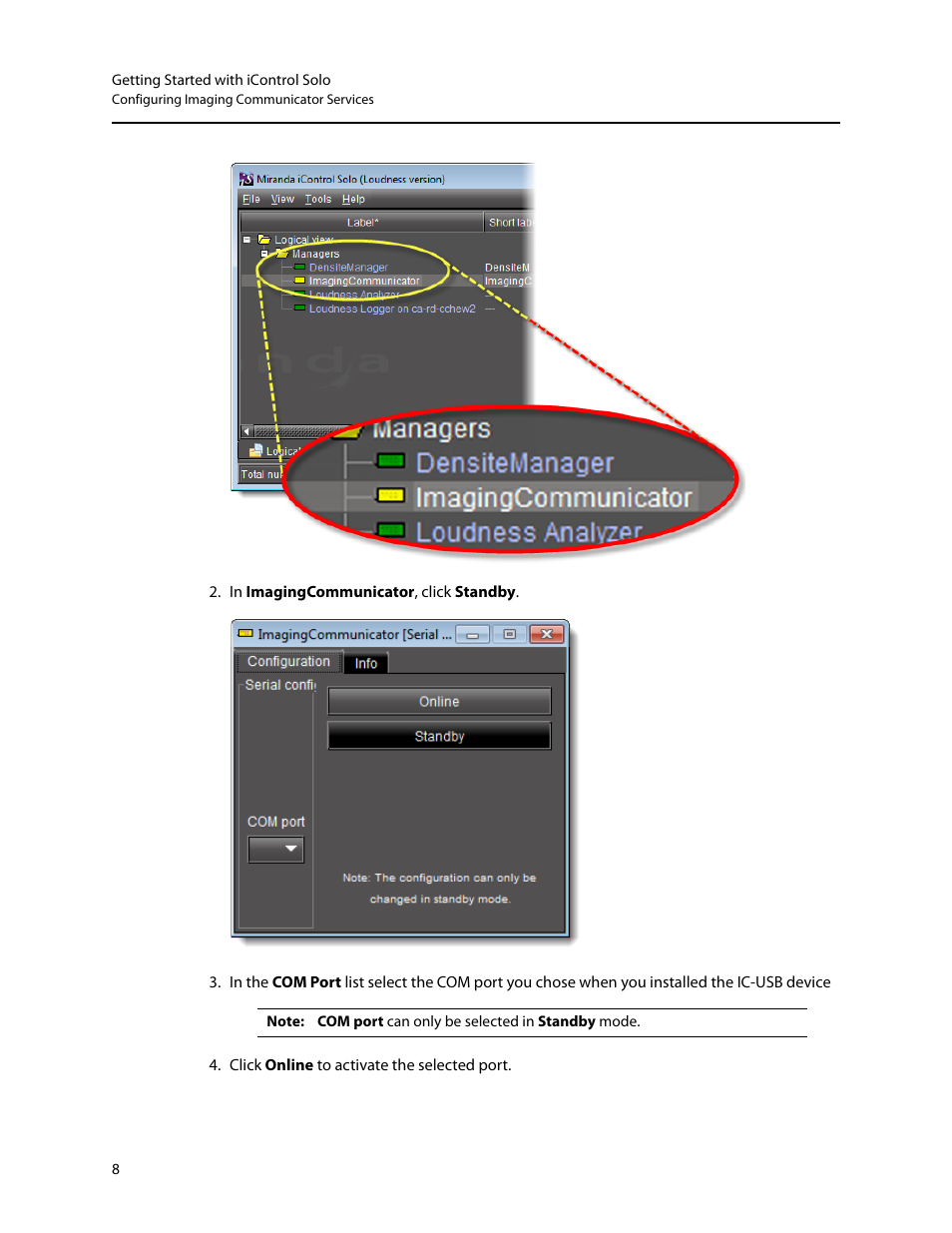 Grass Valley iControl Solo v.6.00 User Manual | Page 12 / 70
