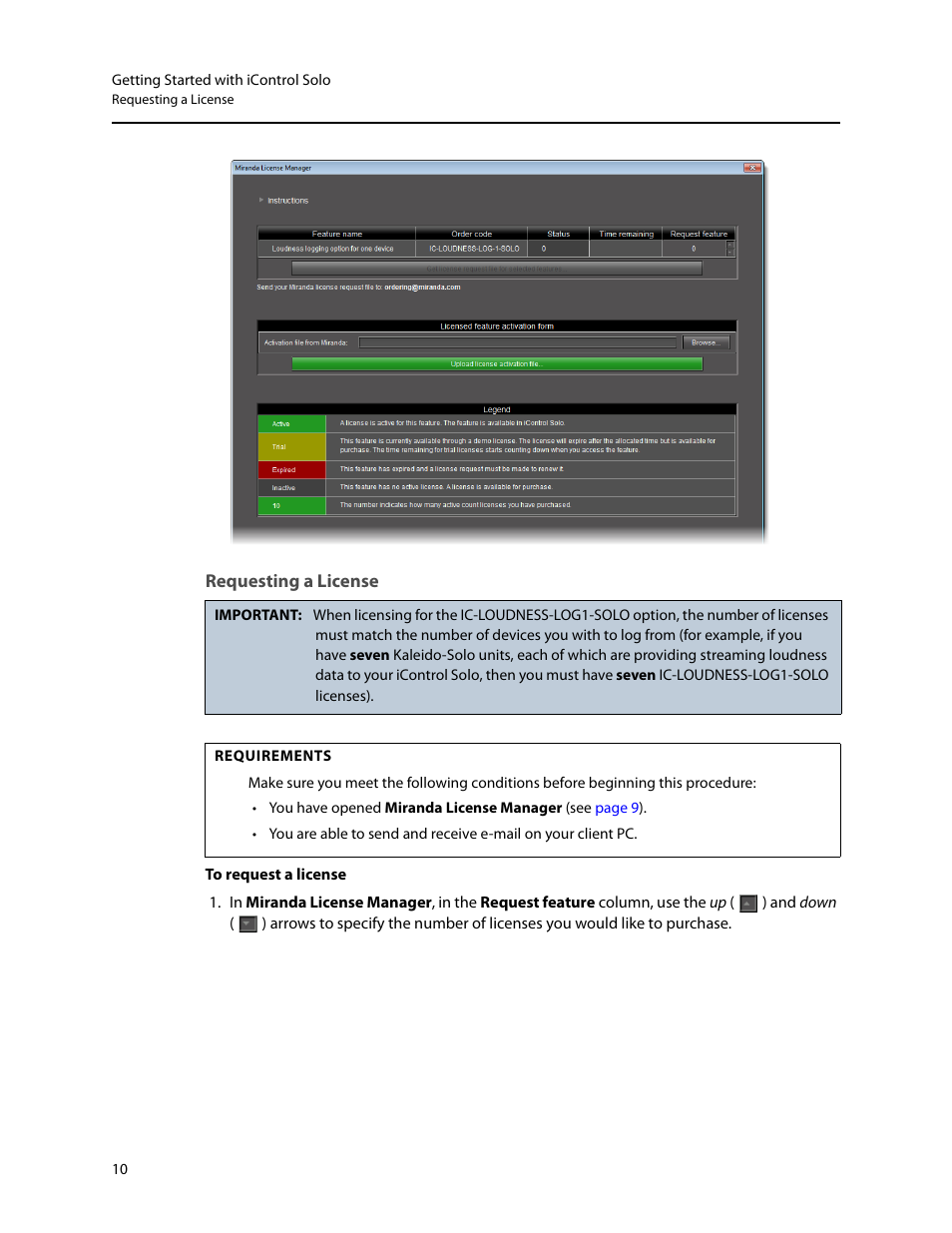Grass Valley iControl Solo v.6.00 User Manual | Page 14 / 70