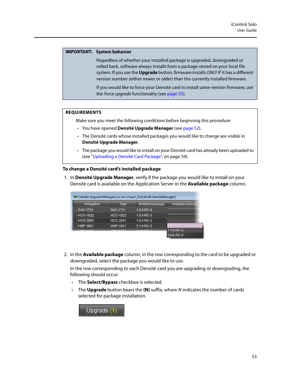 Grass Valley iControl Solo v.6.00 User Manual | Page 57 / 70