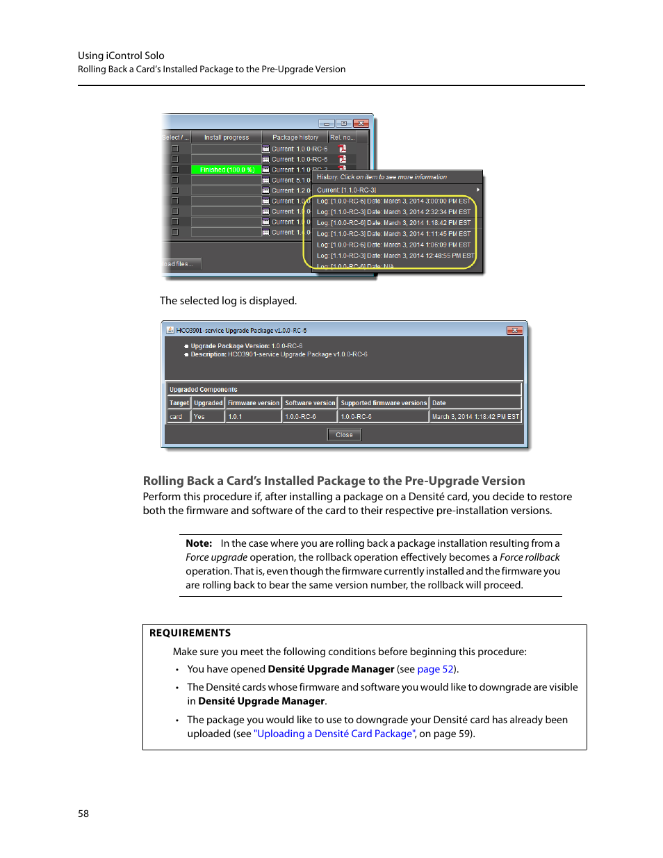 Grass Valley iControl Solo v.6.00 User Manual | Page 62 / 70