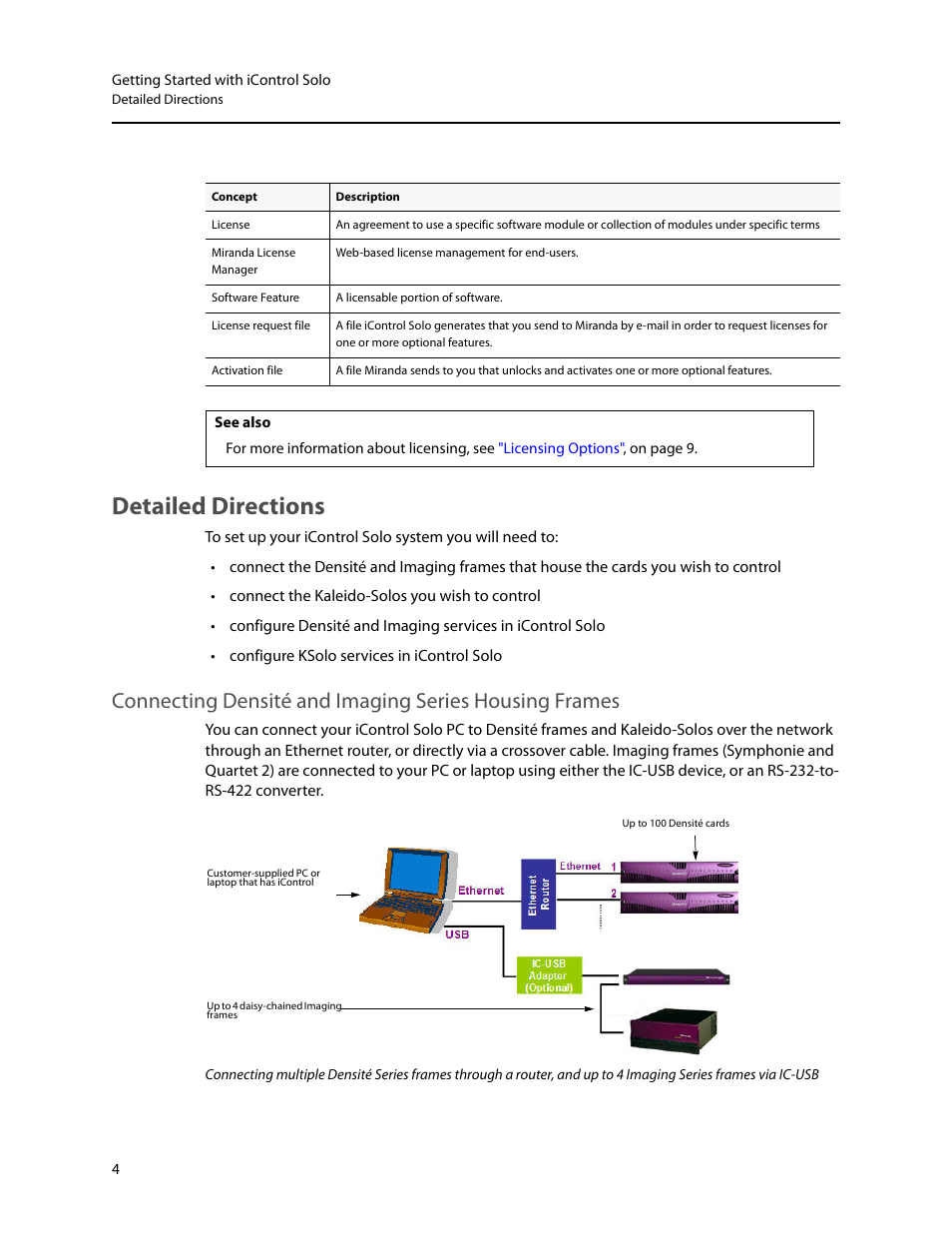 Detailed directions | Grass Valley iControl Solo v.6.00 User Manual | Page 8 / 70