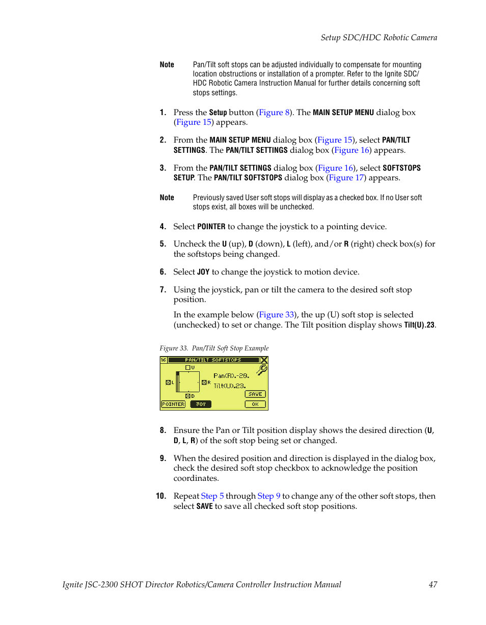 Grass Valley JSC-2300 SHOT User Manual | Page 47 / 66