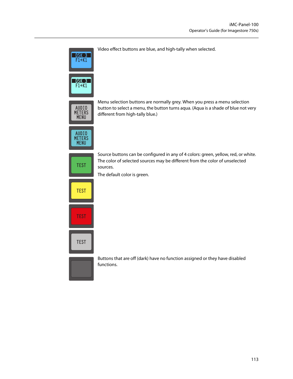 Grass Valley iMC-Panel-100 v.7.2.9.0 User Manual | Page 125 / 190