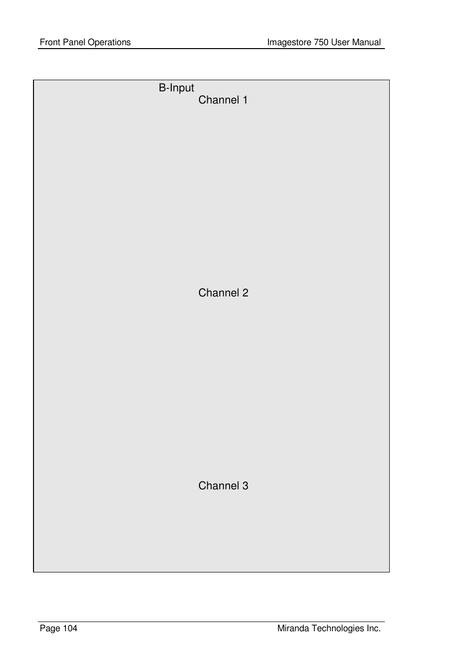 Grass Valley Imagestore 750 v.2.0.1 User Manual | Page 104 / 421