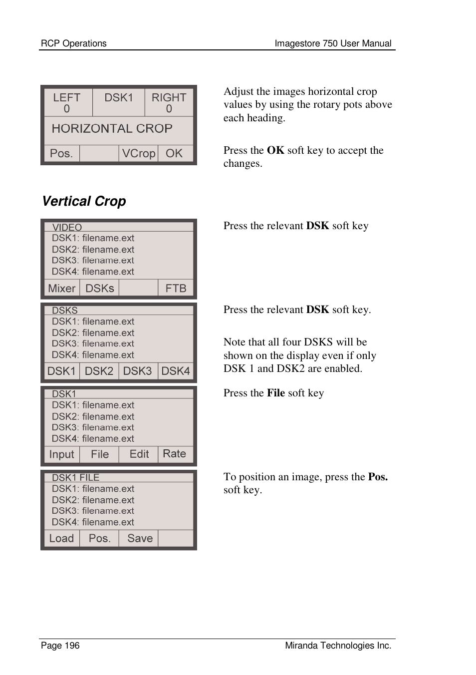 Vertical crop | Grass Valley Imagestore 750 v.2.0.1 User Manual | Page 196 / 421