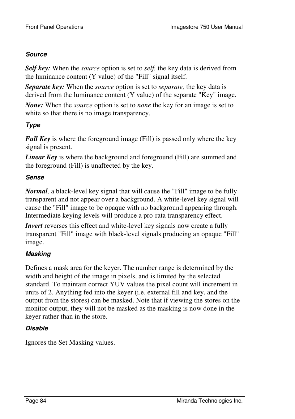 Grass Valley Imagestore 750 v.2.0.1 User Manual | Page 84 / 421