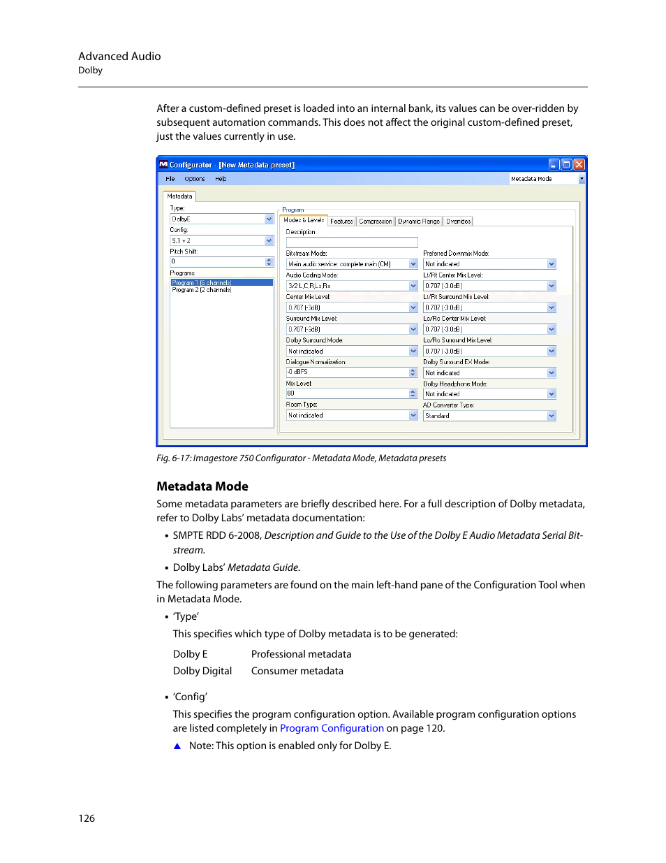 Metadata mode | Grass Valley Imagestore 750 v.3.0.1 User Manual | Page 142 / 273