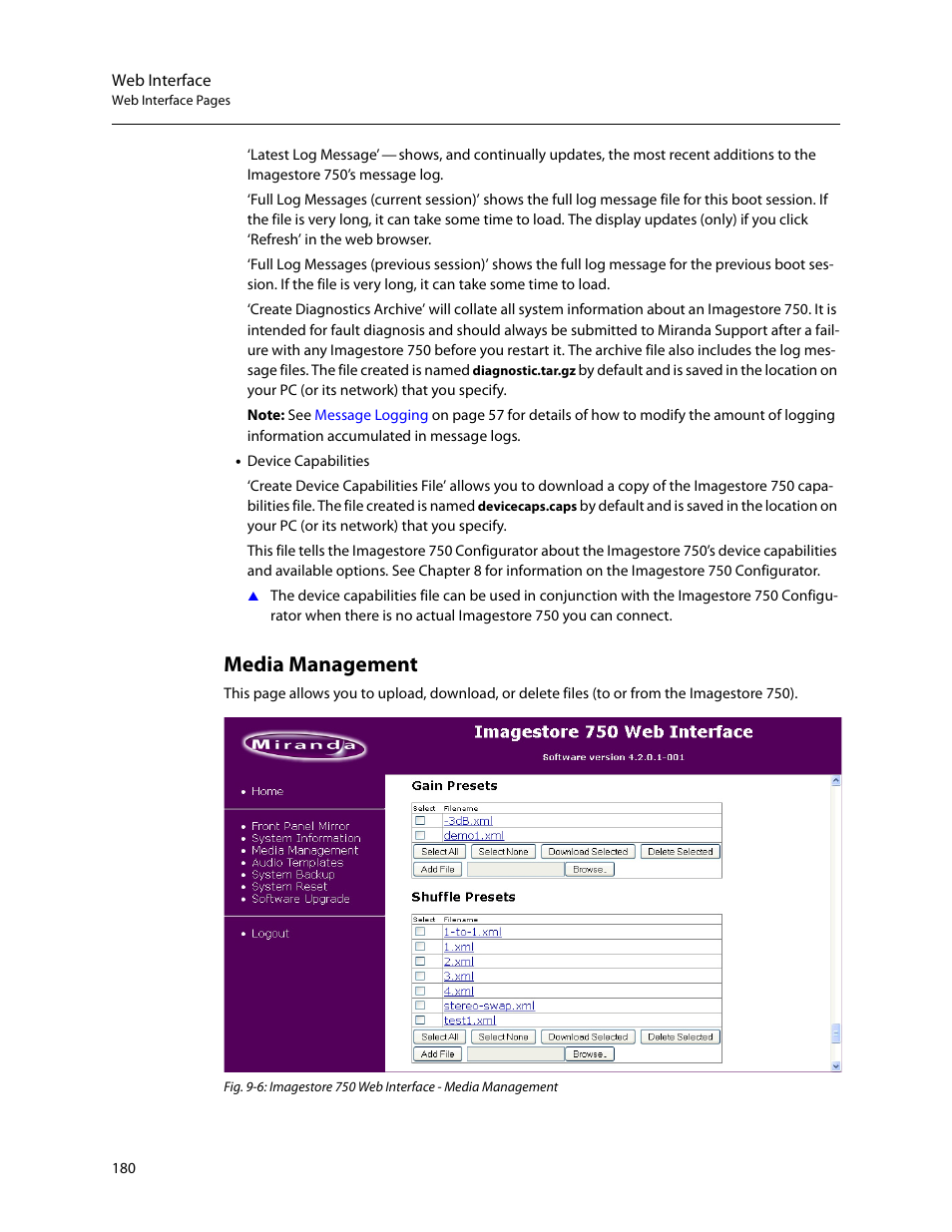 Media management | Grass Valley Imagestore 750 v.3.0.1 User Manual | Page 196 / 273
