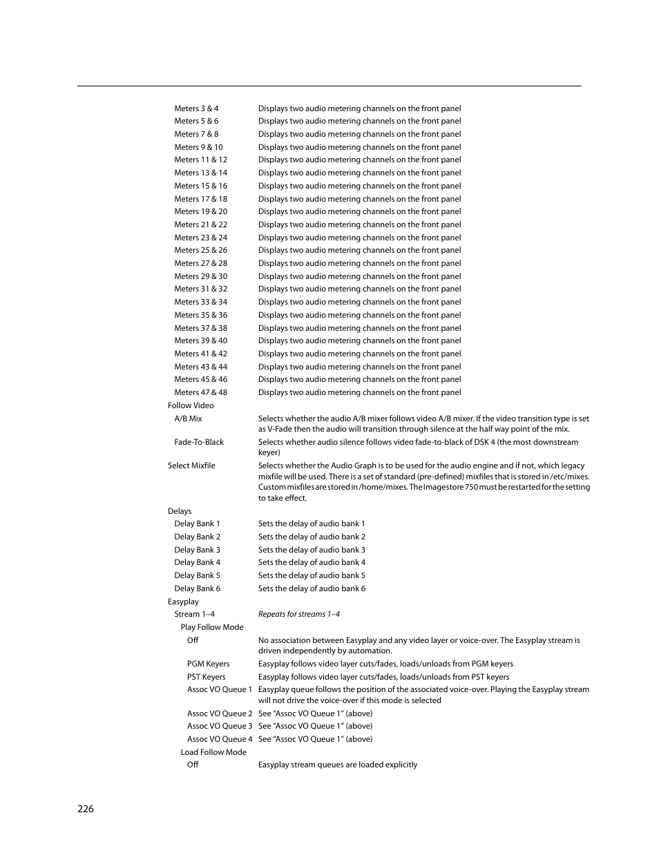 Grass Valley Imagestore 750 v.3.0.1 User Manual | Page 242 / 273