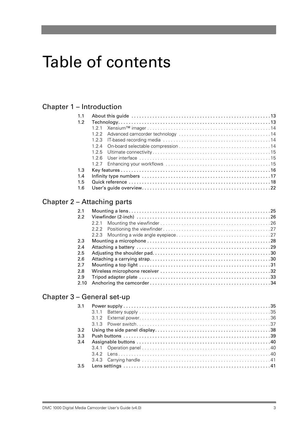 Grass Valley DMC 1000 v.12.4 User Manual | Page 3 / 176