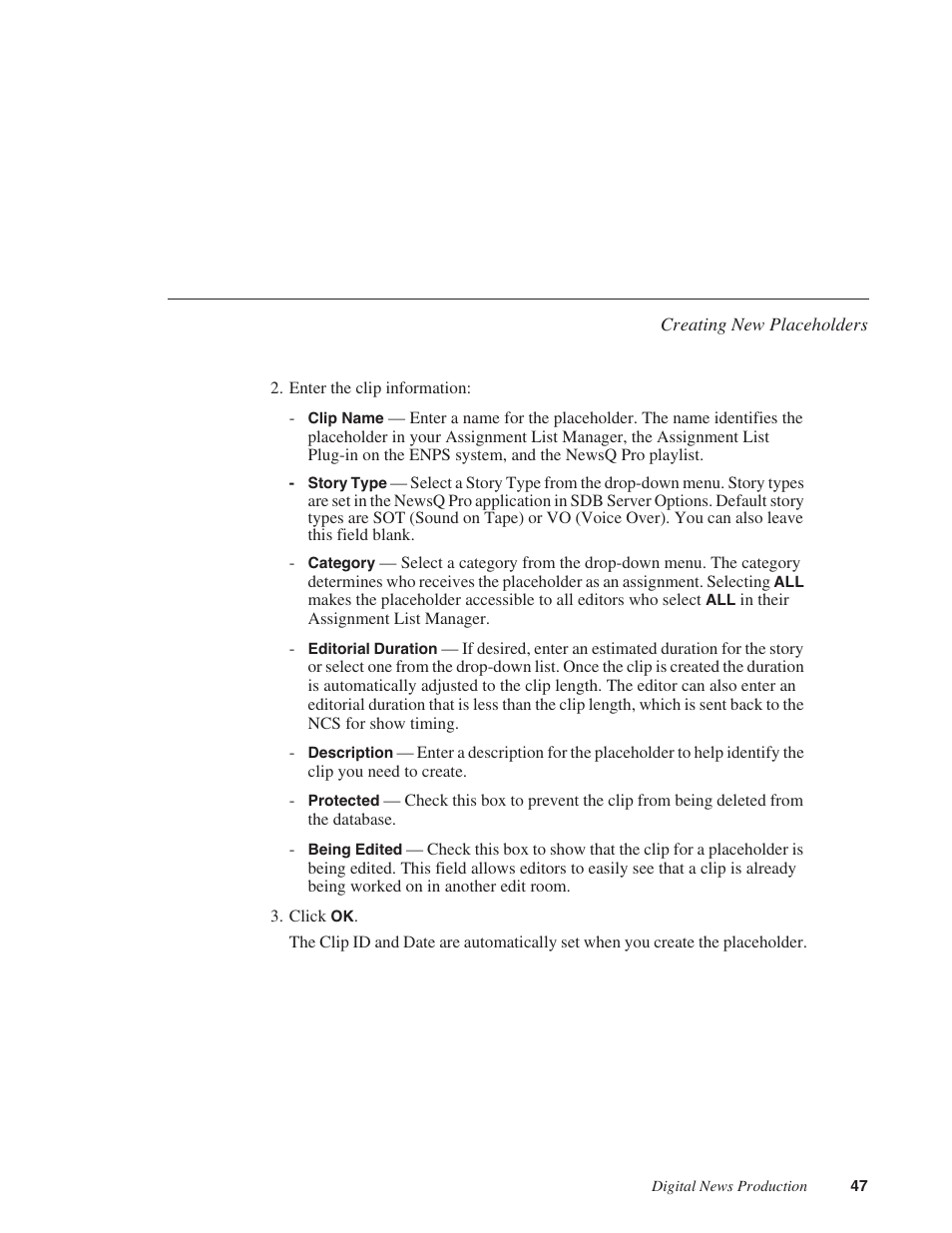 Grass Valley IngestStation v.1.0 User Manual | Page 49 / 58