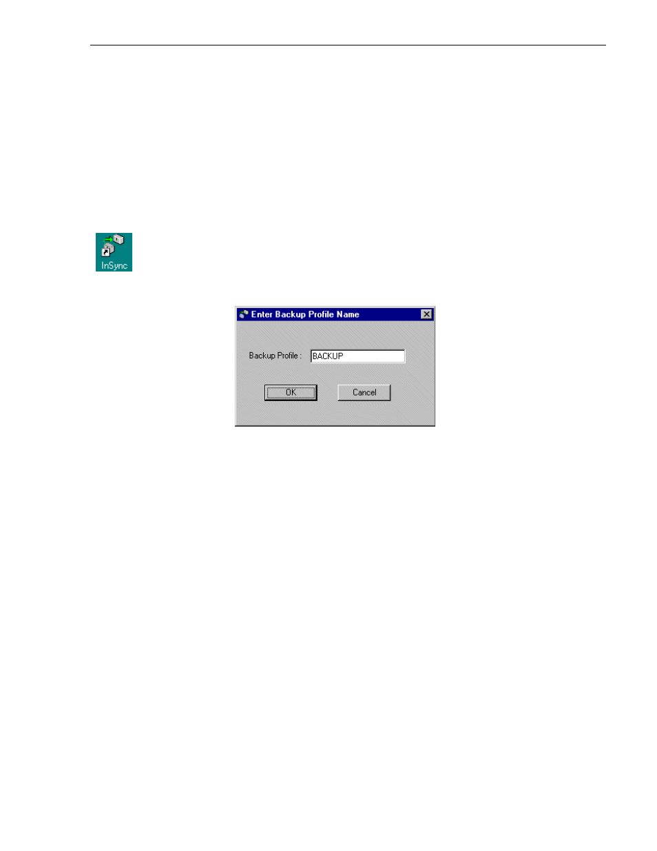 Starting and running insync | Grass Valley Profile InSync v.2.0 User Manual | Page 7 / 14