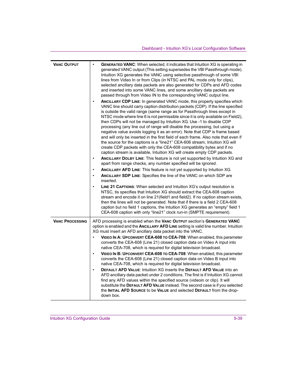 Grass Valley Intuition XG v.5.0 User Manual | Page 102 / 111