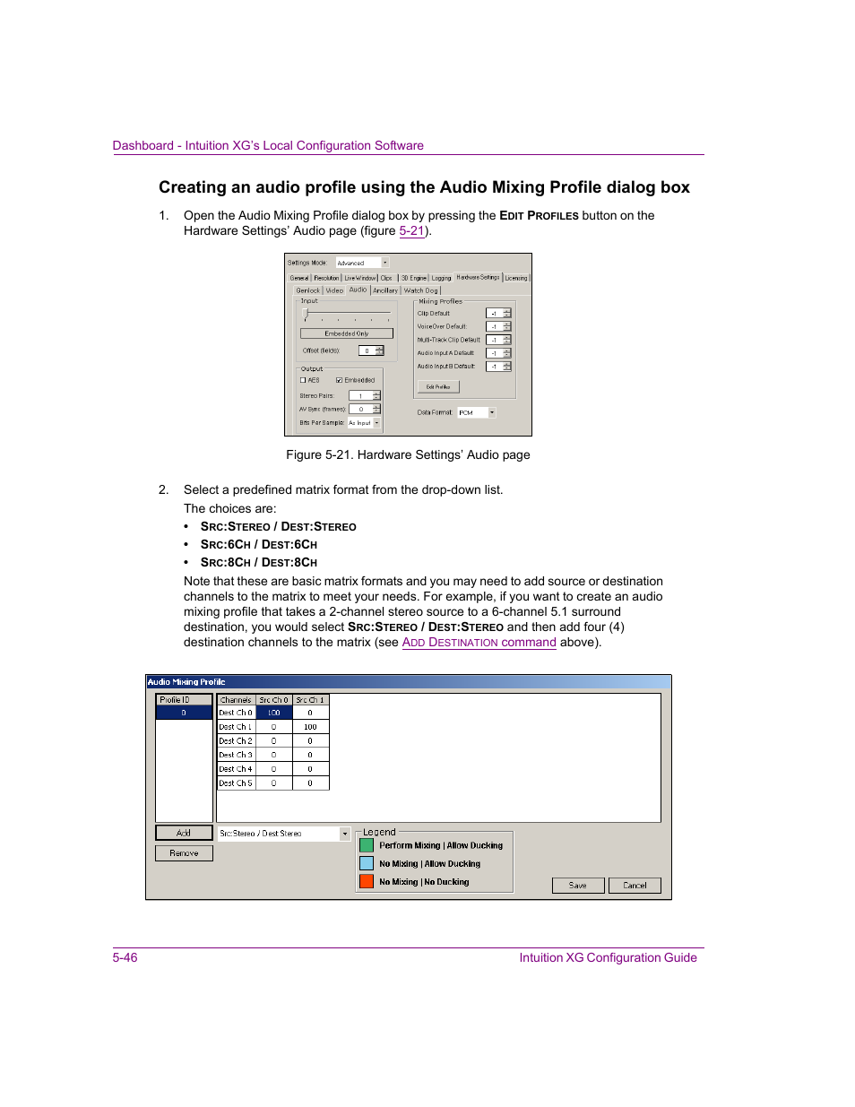 Grass Valley Intuition XG v.5.0 User Manual | Page 109 / 111