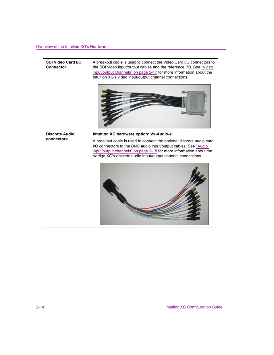 Grass Valley Intuition XG v.5.0 User Manual | Page 27 / 111