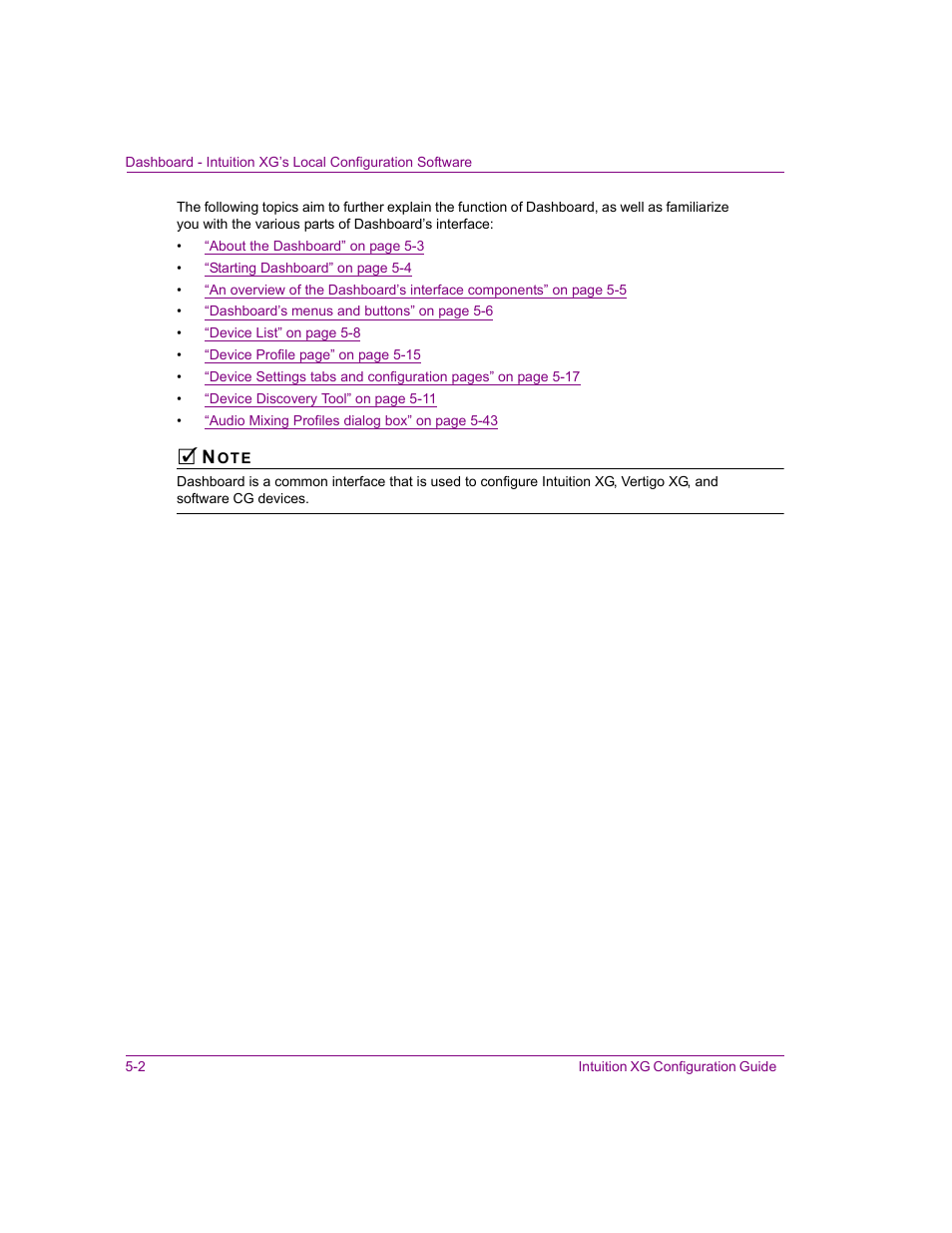 Grass Valley Intuition XG v.5.0 User Manual | Page 65 / 111