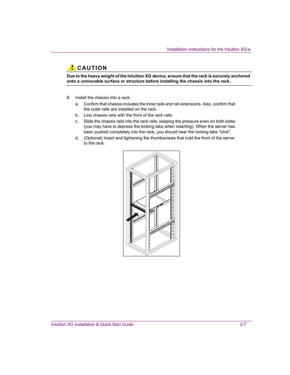 Caution | Grass Valley Intuition XG Installation v.5.0 User Manual | Page 36 / 61