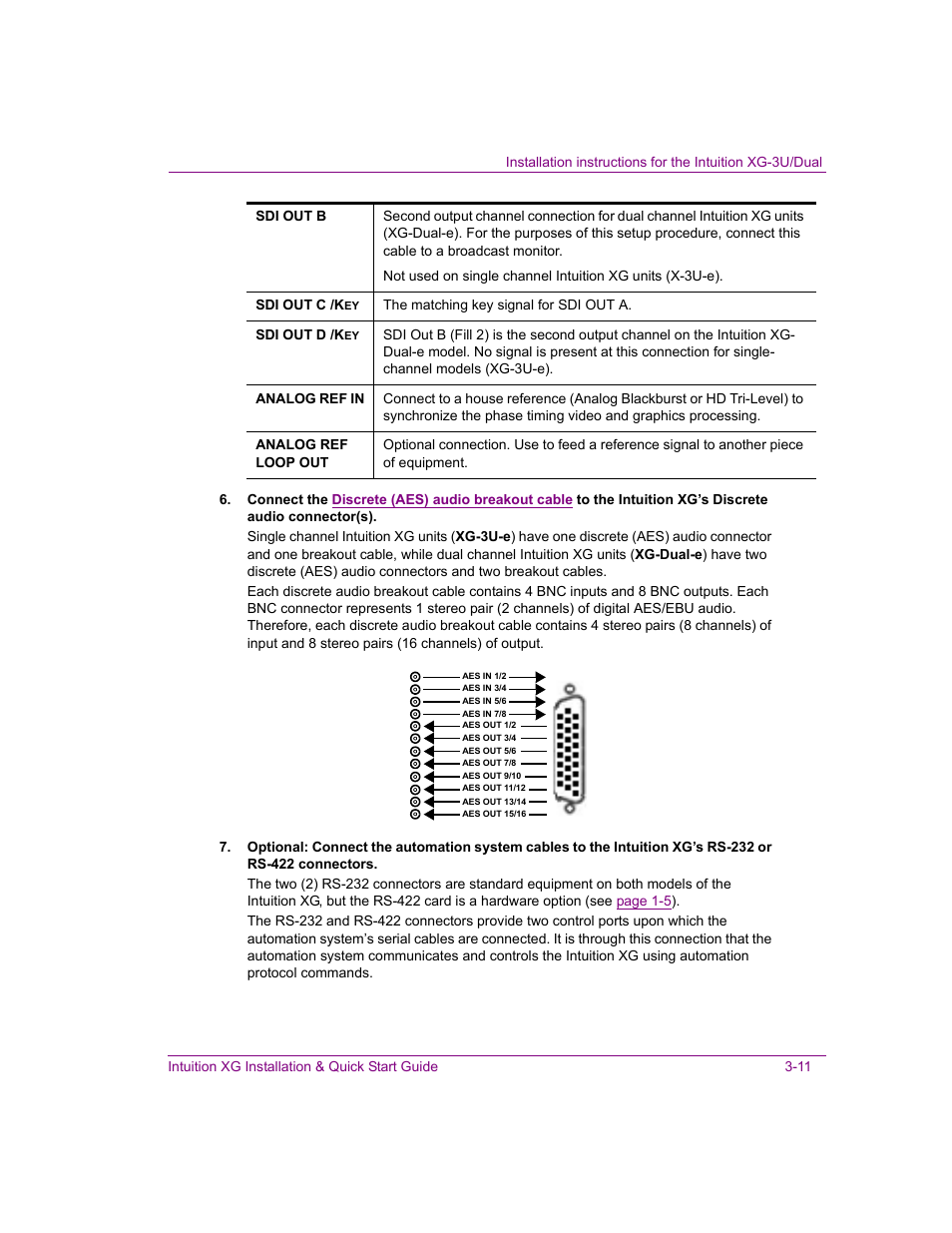 Grass Valley Intuition XG Installation v.5.0 User Manual | Page 50 / 61