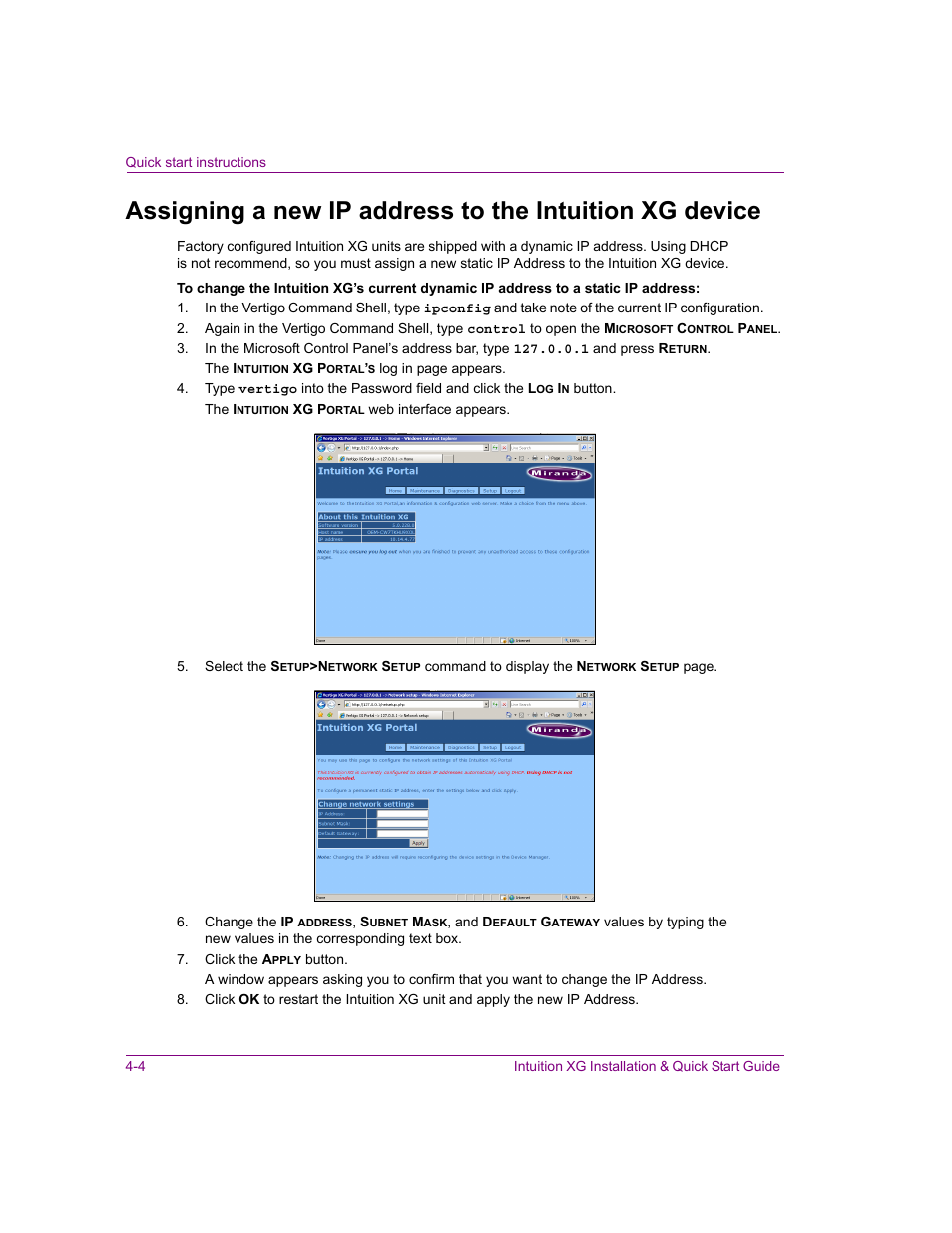 Vice | Grass Valley Intuition XG Installation v.5.0 User Manual | Page 55 / 61