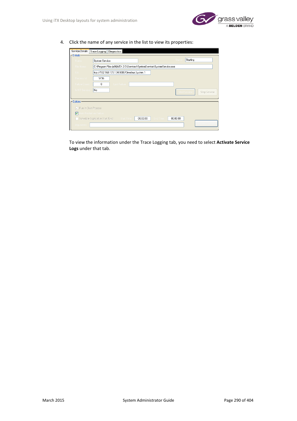 Grass Valley iTX System v.2.6 User Manual | Page 290 / 404
