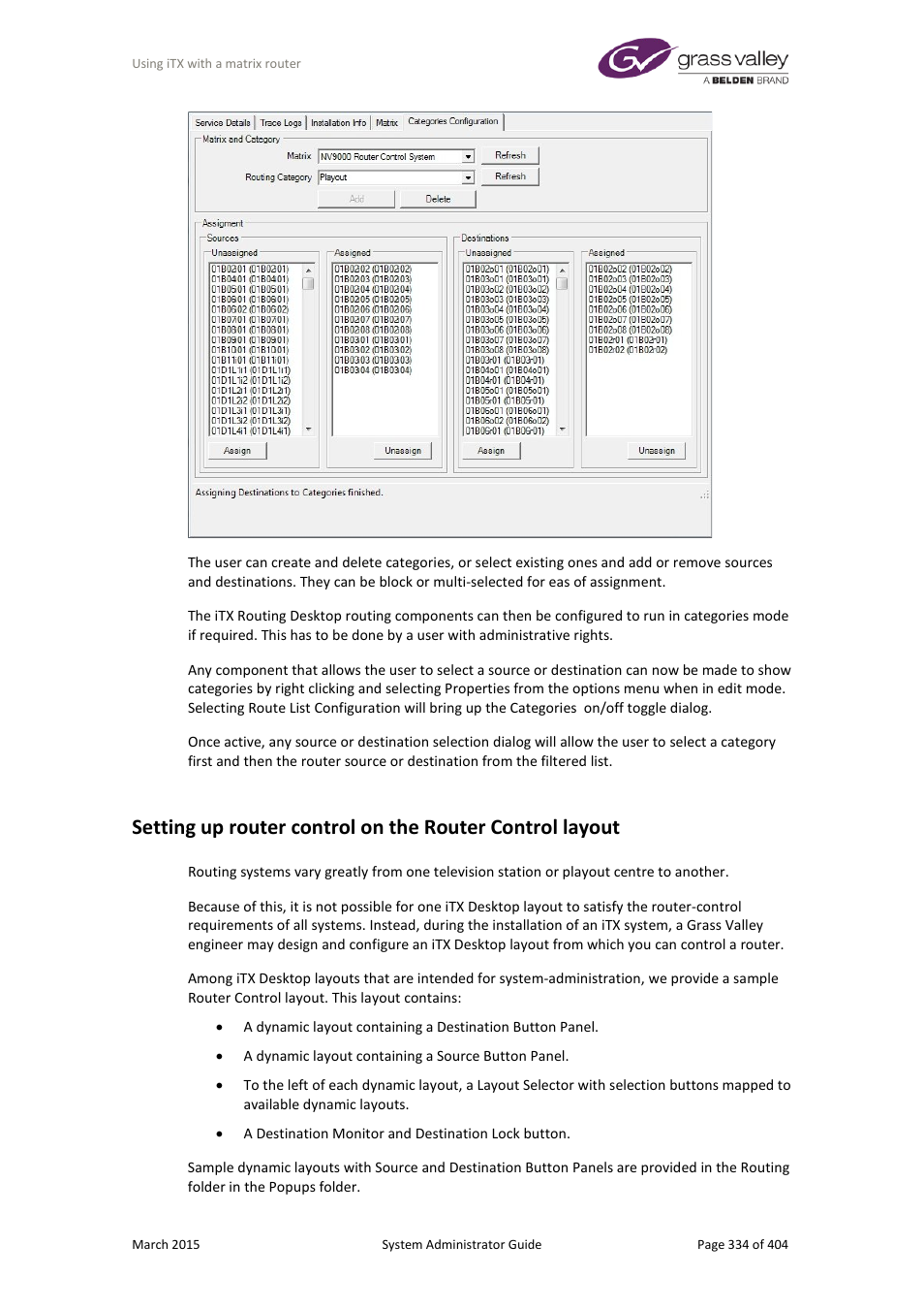 More details, E 334 | Grass Valley iTX System v.2.6 User Manual | Page 334 / 404