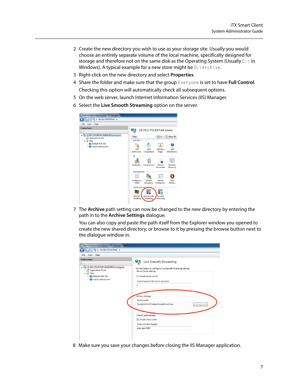 Grass Valley iTX SmartClient v.2.6 System Administrator Guide User Manual | Page 11 / 45