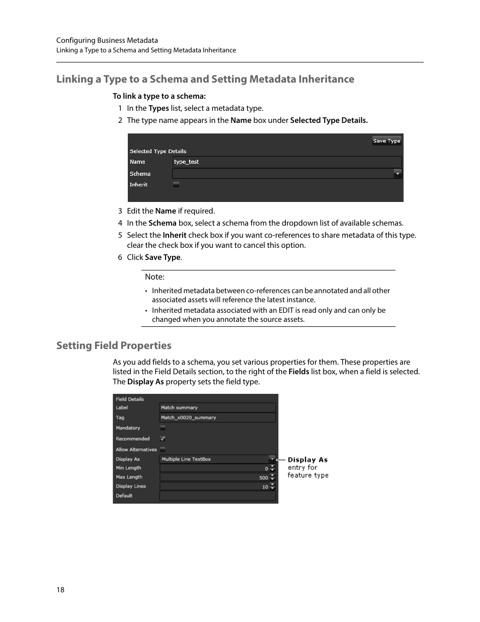 Setting field properties | Grass Valley iTX SmartClient v.2.6 System Administrator Guide User Manual | Page 22 / 45