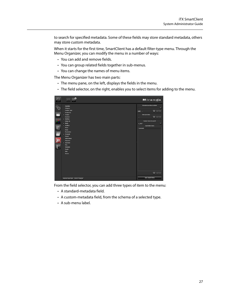 Grass Valley iTX SmartClient v.2.6 System Administrator Guide User Manual | Page 31 / 45