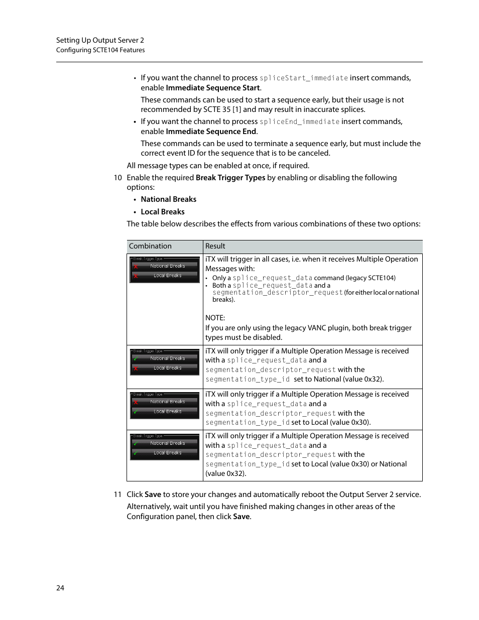 Grass Valley iTX Output Server 2 v.2.5 User Manual | Page 28 / 39