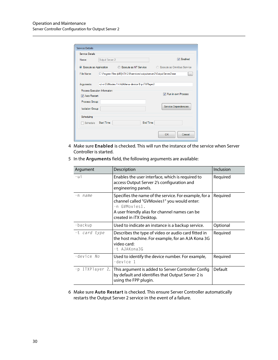 Grass Valley iTX Output Server 2 v.2.5 User Manual | Page 34 / 39