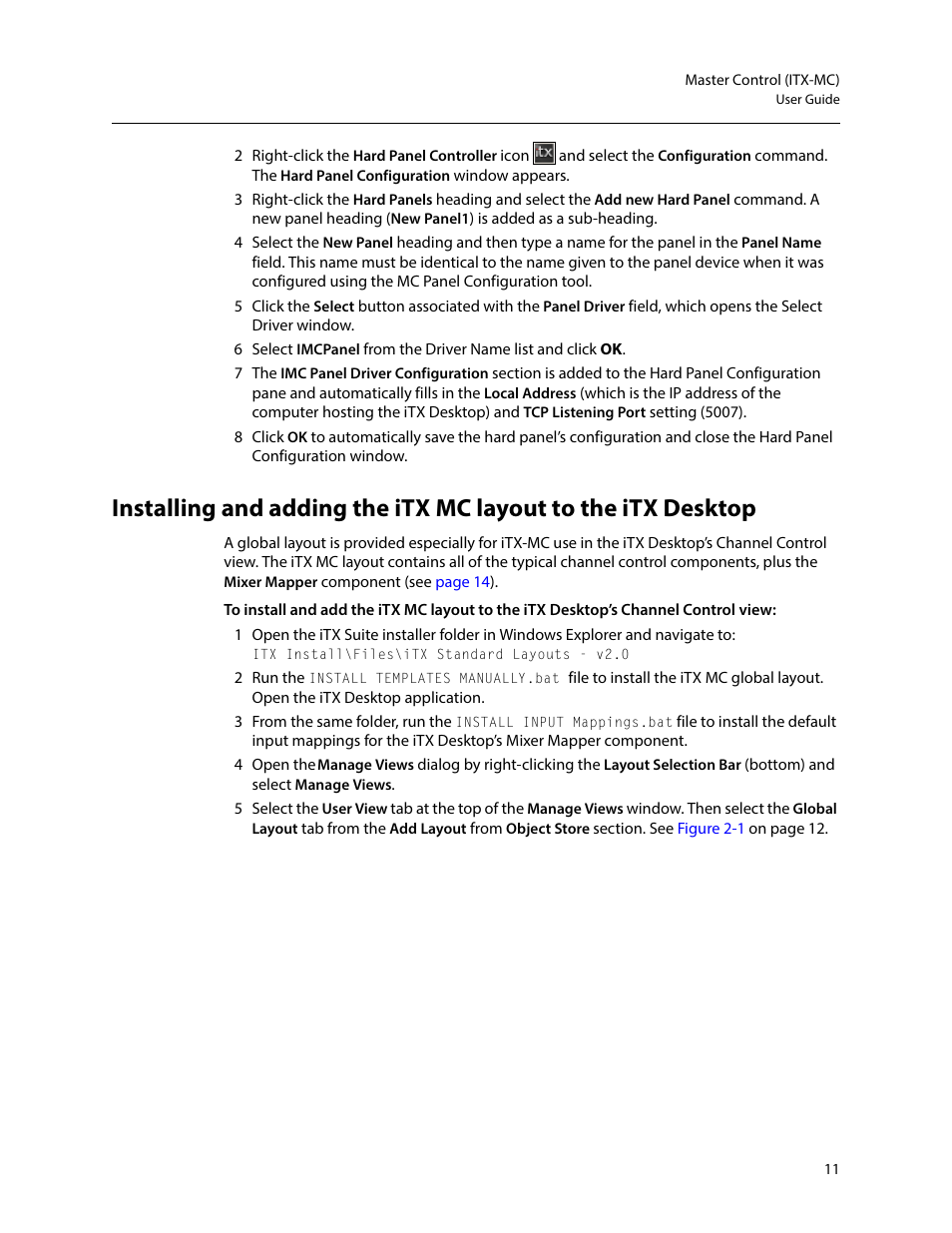 Grass Valley iTX Master Control v.2.6 User Manual | Page 15 / 44