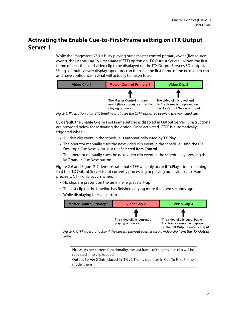 Grass Valley iTX Master Control v.2.6 User Manual | Page 25 / 44