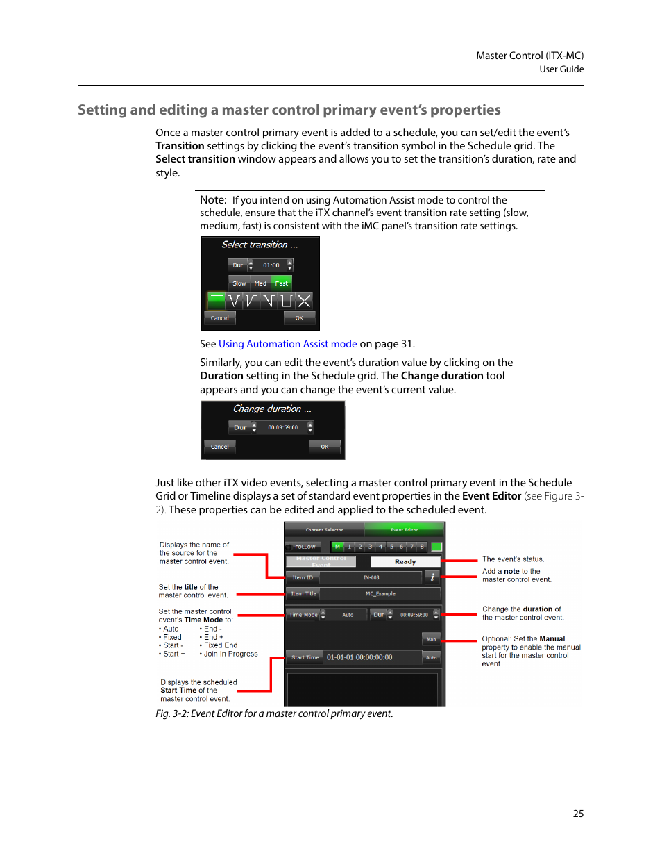 Grass Valley iTX Master Control v.2.6 User Manual | Page 29 / 44