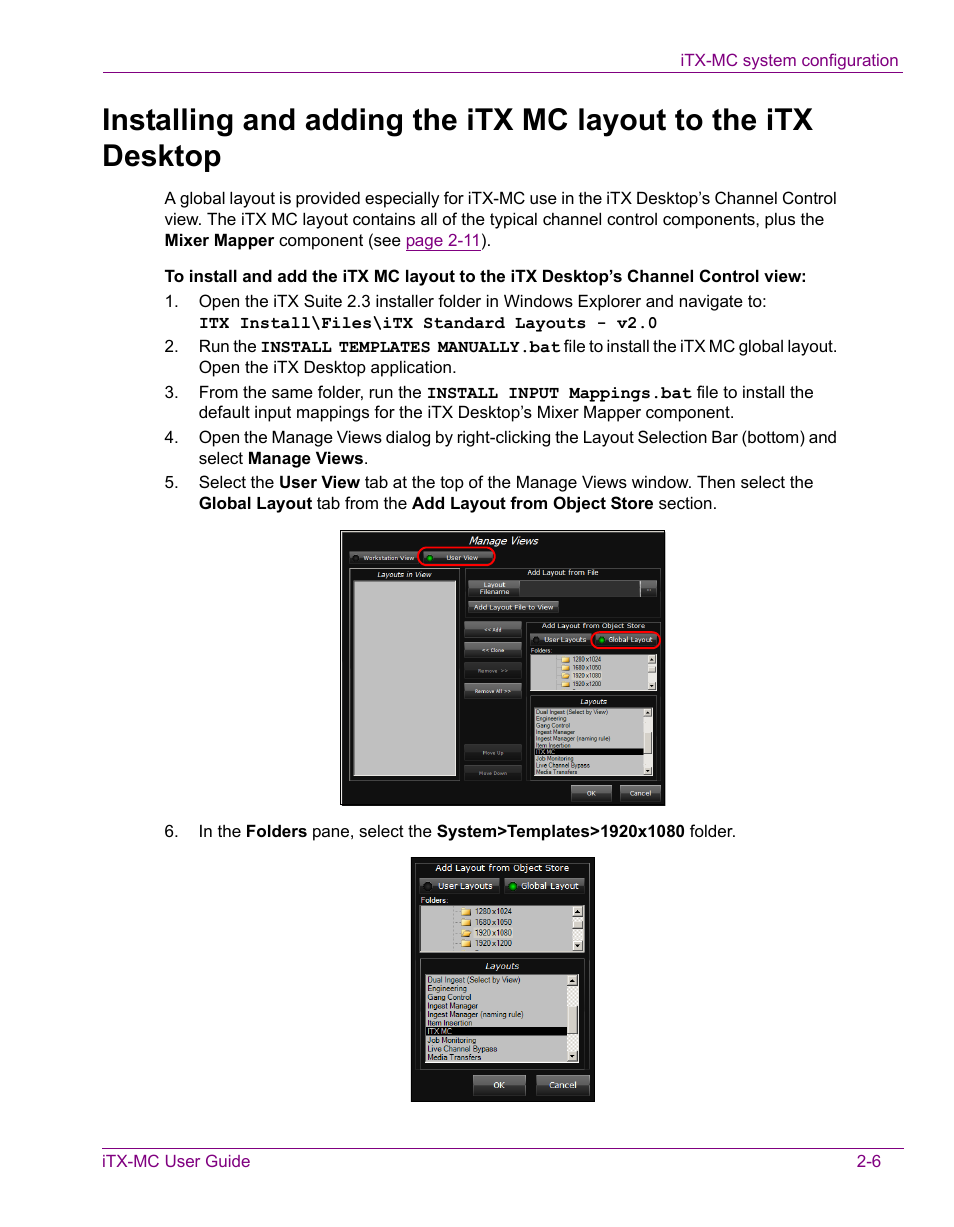 Grass Valley iTX Master Control v.2.3 User Manual | Page 16 / 48