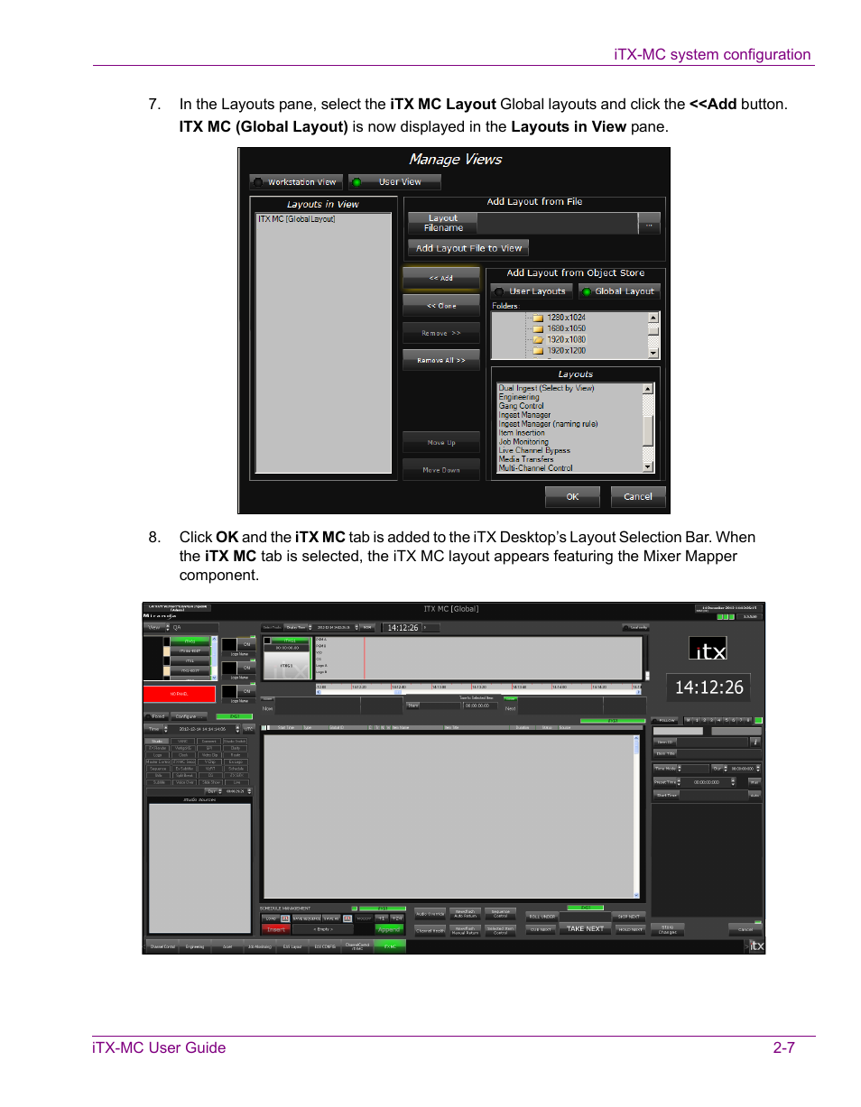 Grass Valley iTX Master Control v.2.3 User Manual | Page 17 / 48