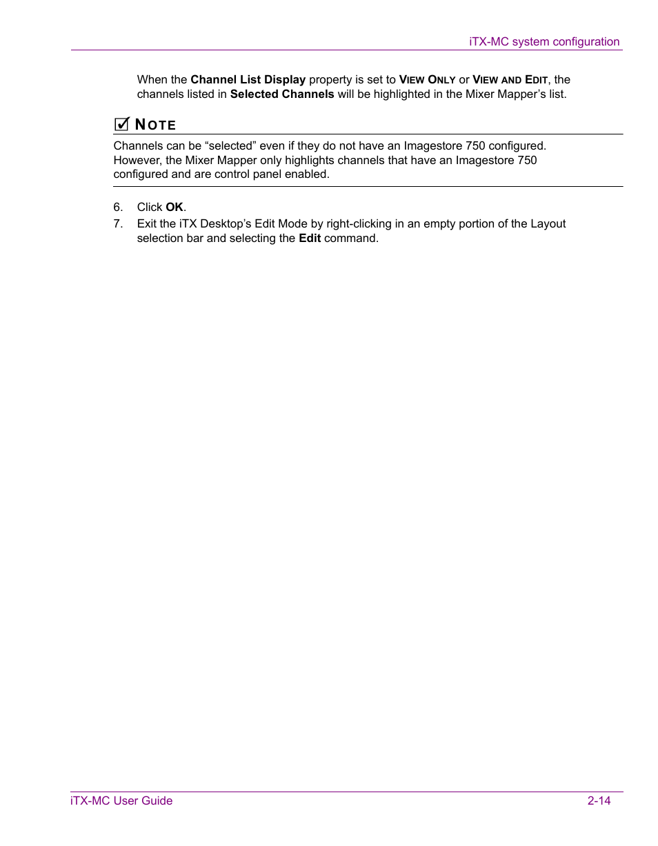 Grass Valley iTX Master Control v.2.3 User Manual | Page 24 / 48