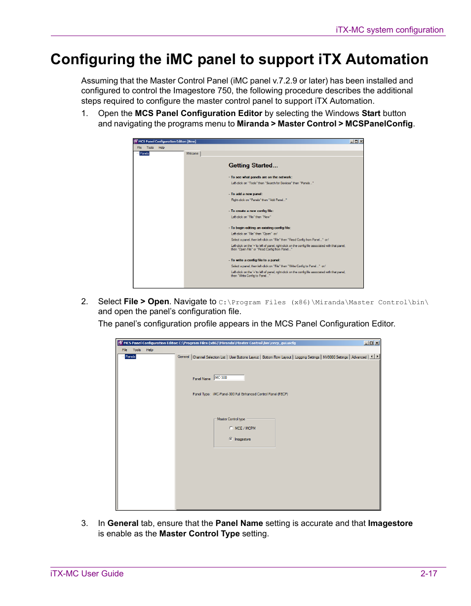 Grass Valley iTX Master Control v.2.3 User Manual | Page 27 / 48