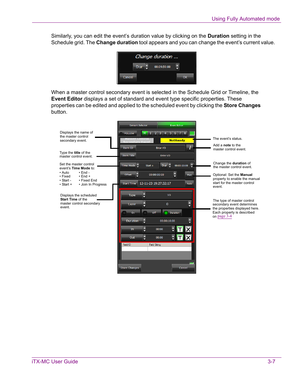 Grass Valley iTX Master Control v.2.3 User Manual | Page 37 / 48