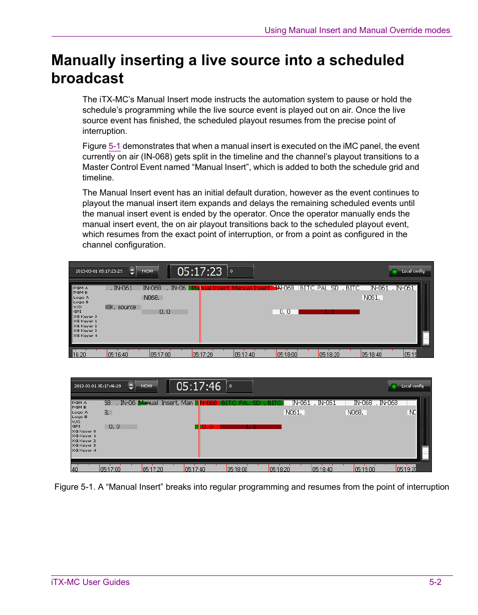 Grass Valley iTX Master Control v.2.3 User Manual | Page 45 / 48