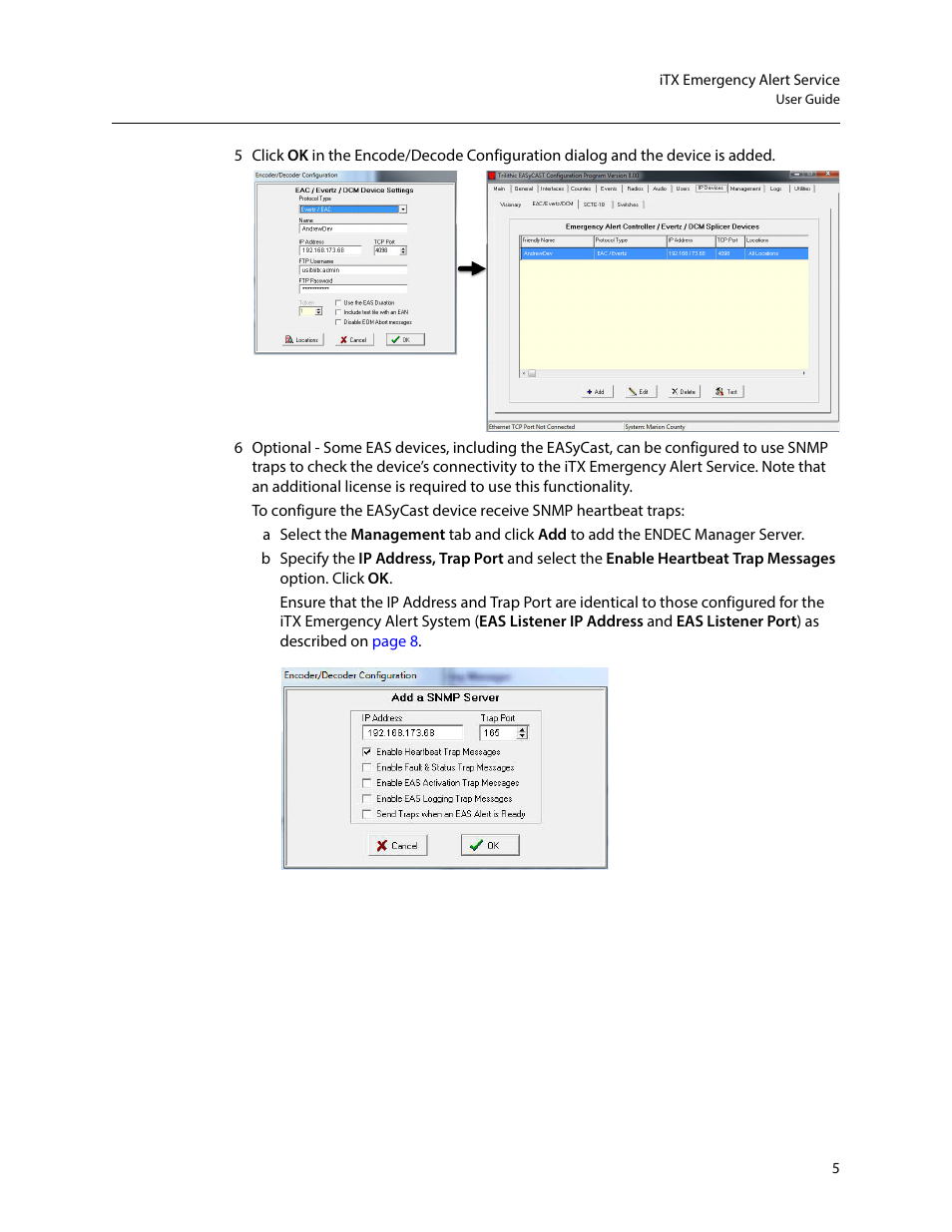 Grass Valley iTX Emergency Alert Service v.2.6 User Manual | Page 9 / 21
