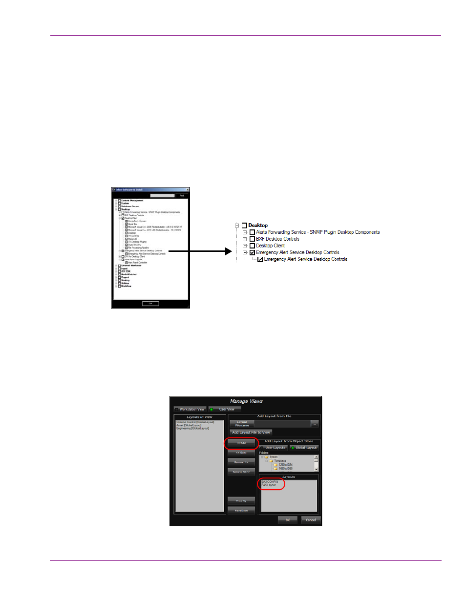 Installing the itx desktop eas components, Installing the itx desktop eas components -9 | Grass Valley iTX Emergency Alert Service v.2.3 User Manual | Page 14 / 22