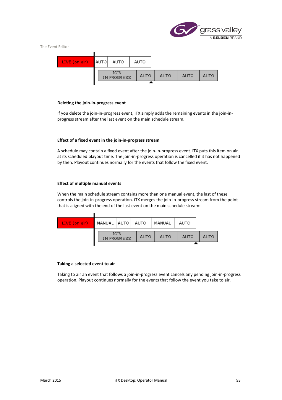 More details, E 94 | Grass Valley iTX Desktop v.2.6 User Manual | Page 113 / 373