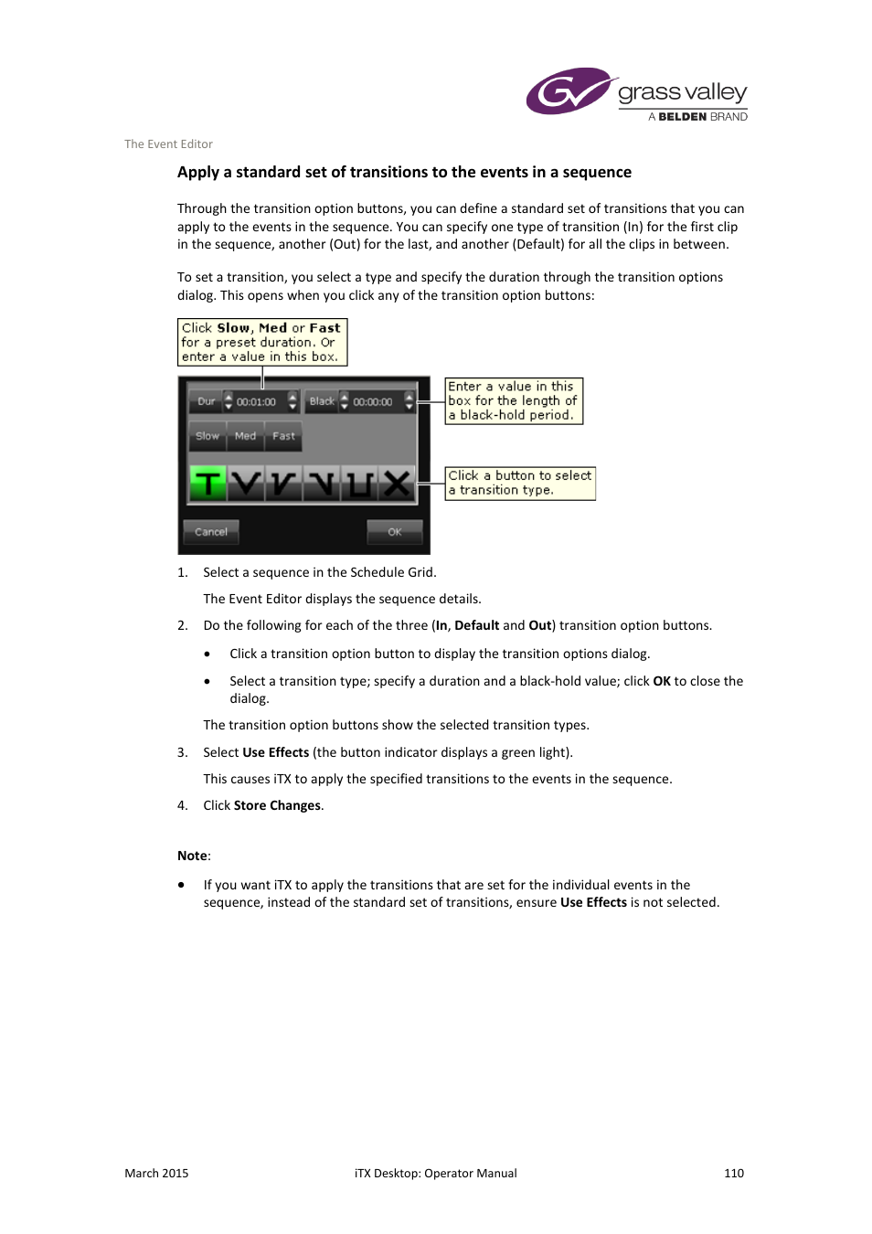More details, E 110 | Grass Valley iTX Desktop v.2.6 User Manual | Page 130 / 373