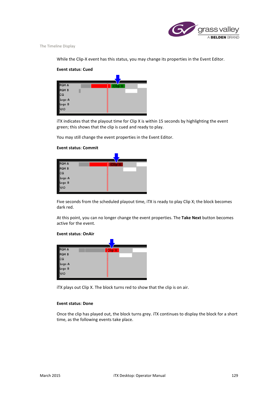 Grass Valley iTX Desktop v.2.6 User Manual | Page 149 / 373