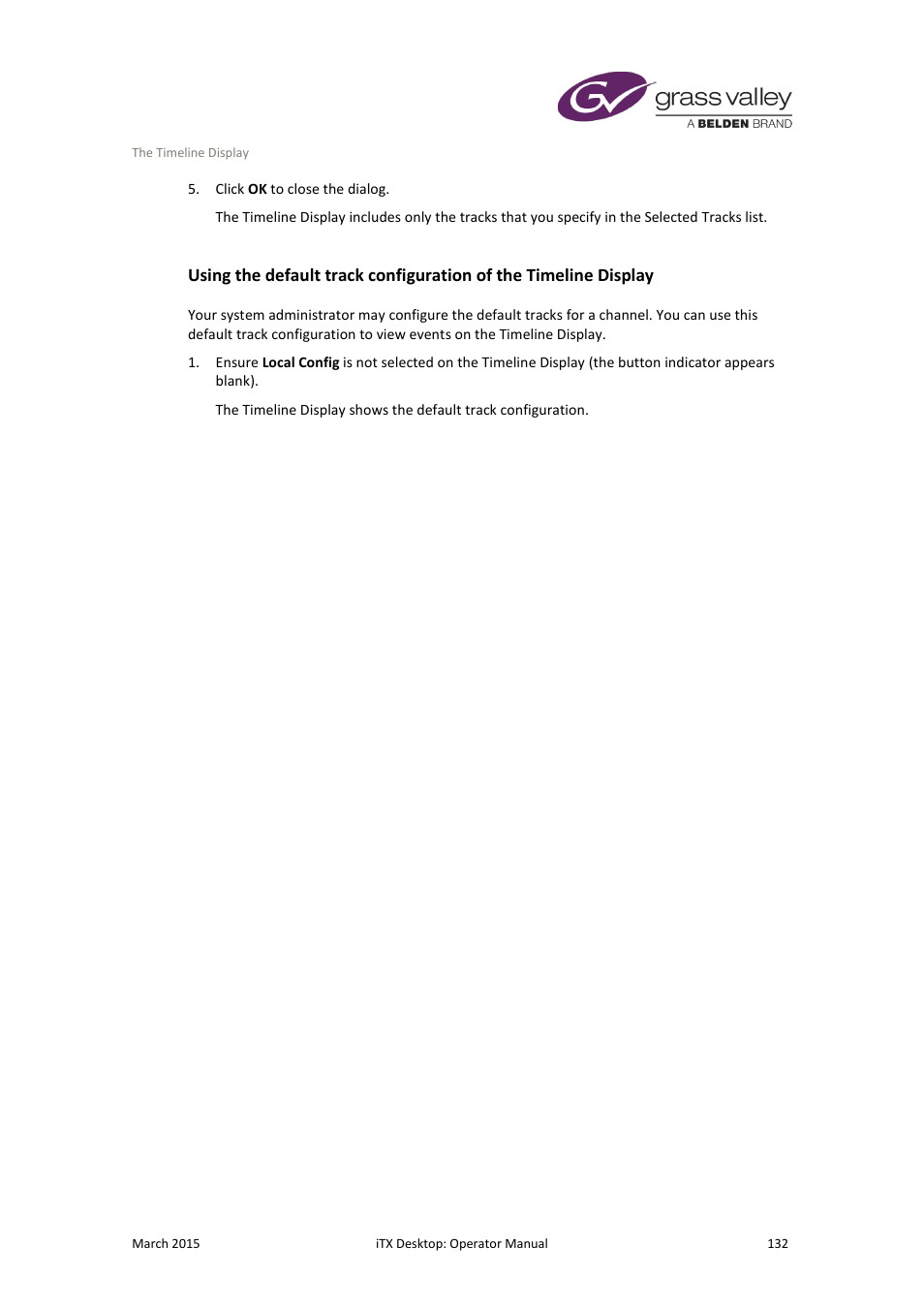 Grass Valley iTX Desktop v.2.6 User Manual | Page 152 / 373