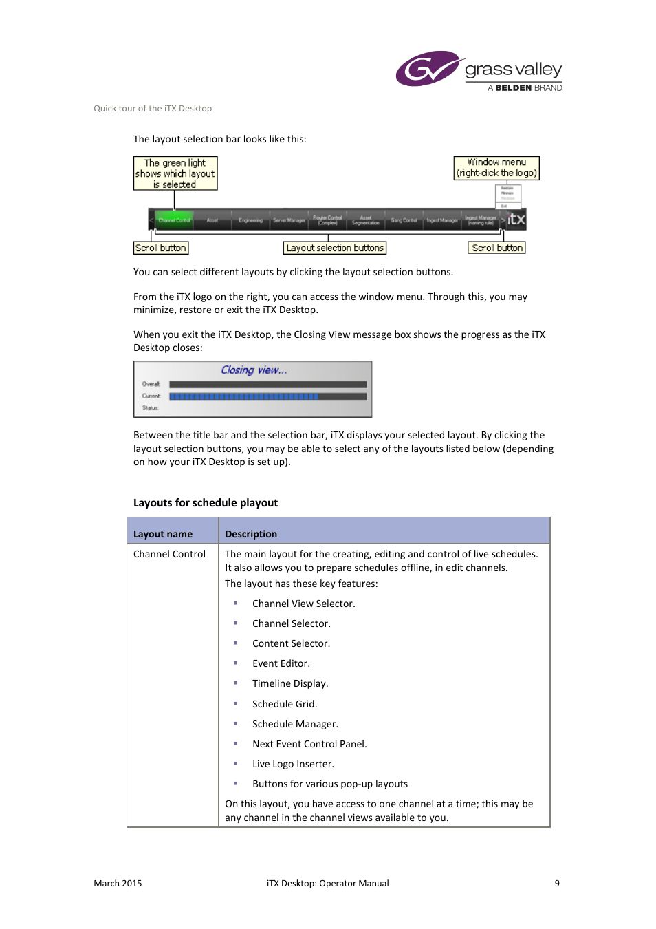 More details, Ge 9 | Grass Valley iTX Desktop v.2.6 User Manual | Page 29 / 373