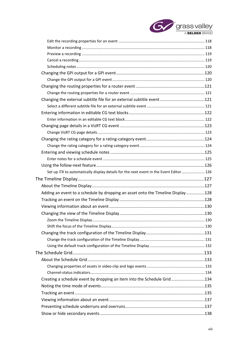 Grass Valley iTX Desktop v.2.6 User Manual | Page 9 / 373
