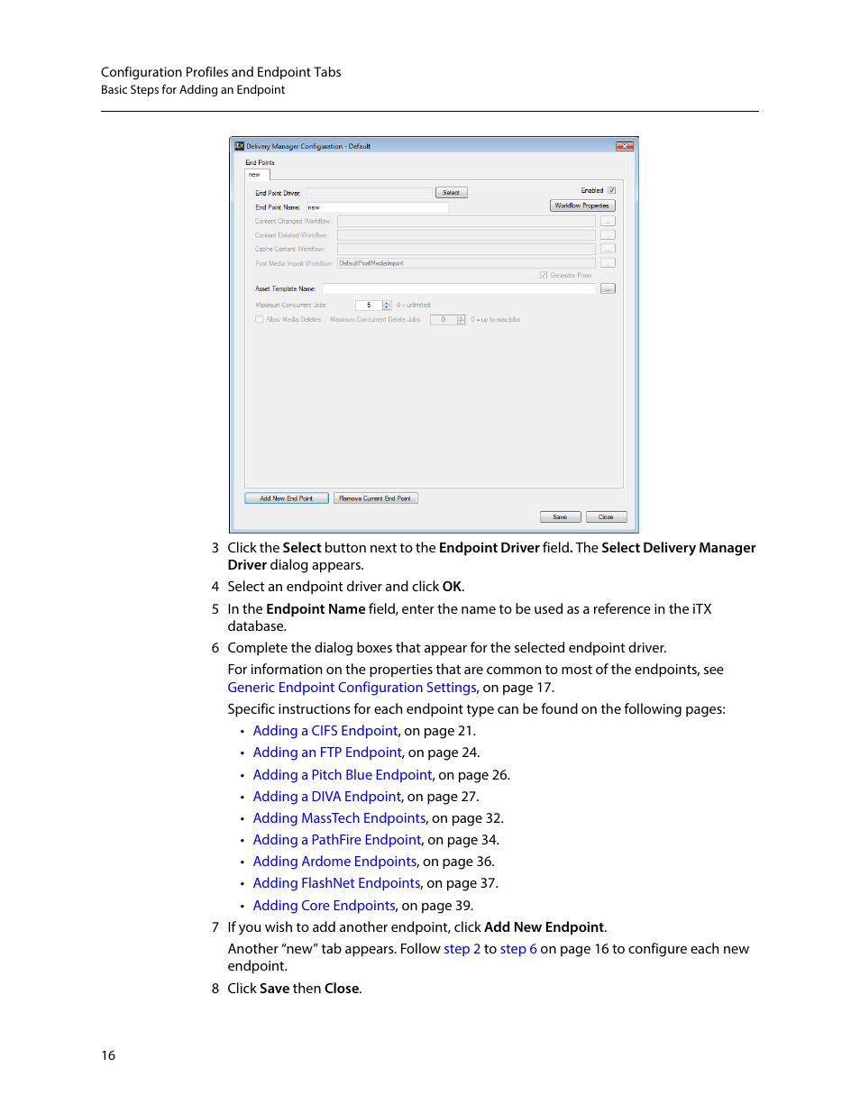 Grass Valley iTX Delivery Manager v.2.6 User Manual | Page 22 / 97